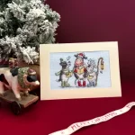 Christmas Card - Woof, Moo, Baa! (image for) Christmas Card - Woof, Moo, Baa!